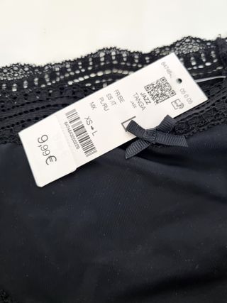 Lote 5 Bragas Tanga Etam Talla L