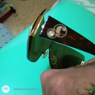 Gafas de sol Cacharel mujer estuche marrón dorado