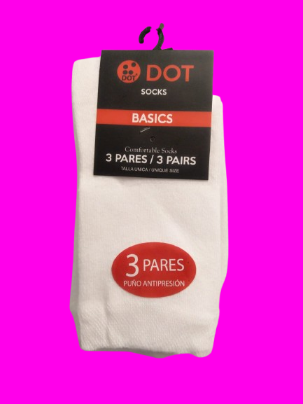 Pack 3 pares calcetines deportivos Umbro y DOT