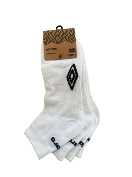 Pack 3 pares calcetines deportivos Umbro y DOT