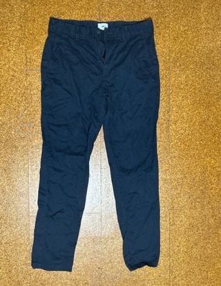 Pantalón chino H&M azul Talla M