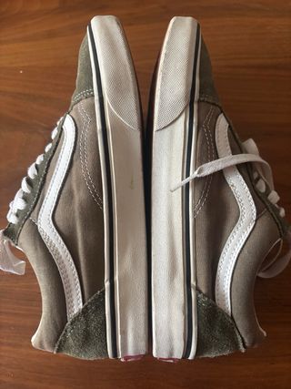 Vans Old Skool Verde y Blanco