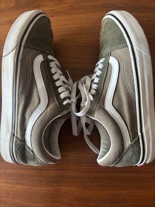 Vans Old Skool Verde y Blanco