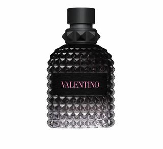 Perfume Valentino Negro y Dorado