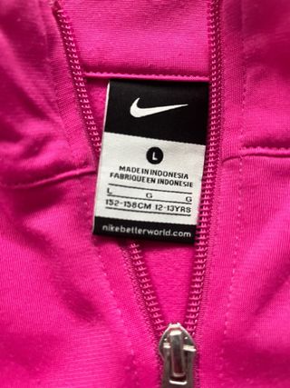 Chaqueta deportiva Nike rosa T-12-13