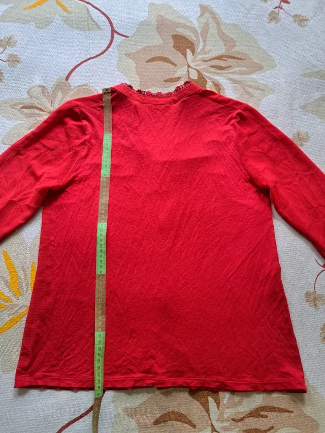 Blusa Naf Naf rossa taglia M