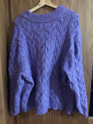 Jersey Zara Oversize Trenzado