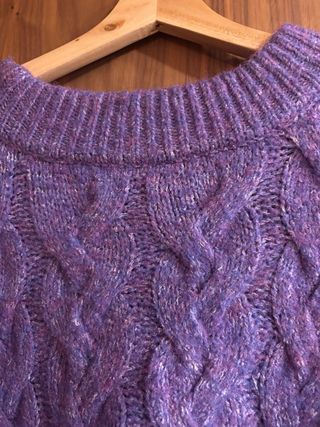 Jersey Zara Oversize Trenzado