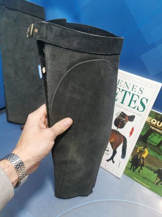 Conjunto material hípica o equitación + libros