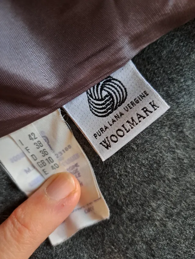 Cappotto Dream lana vergine taglia 42