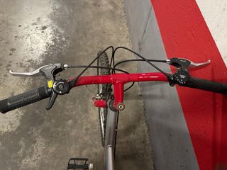 Bicicleta MGH 60 Plata/Roja