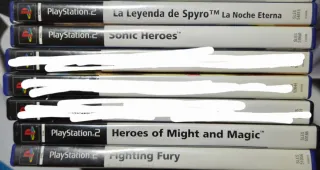LOTE DE 4 JUEGOS DE AVENTURAS DE PLAYSTATION 2