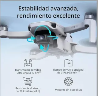 DJI Mini 4K Drone sin usar, incluye protec origina