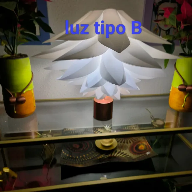 Lámpara Flor de Loto 3 modos