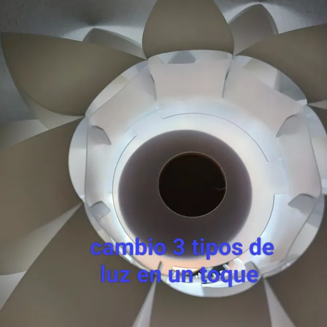 Lámpara Flor de Loto 3 modos