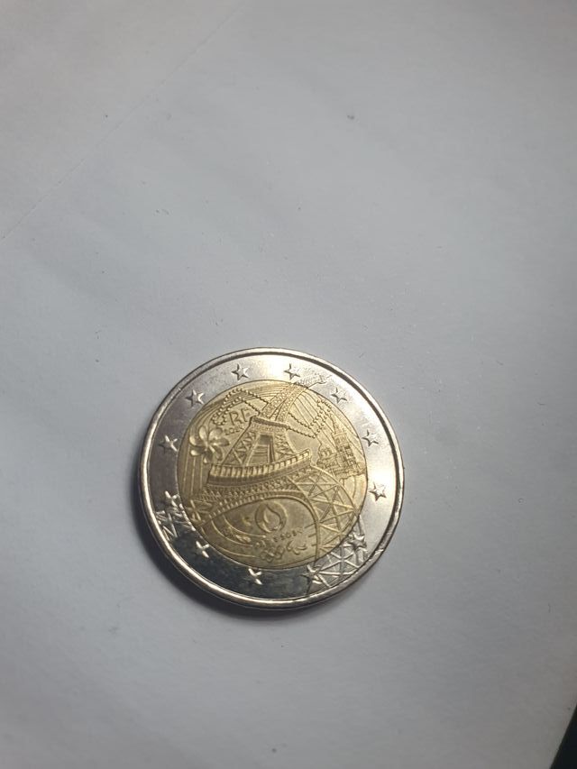 Moneda 2 Euros París 2024