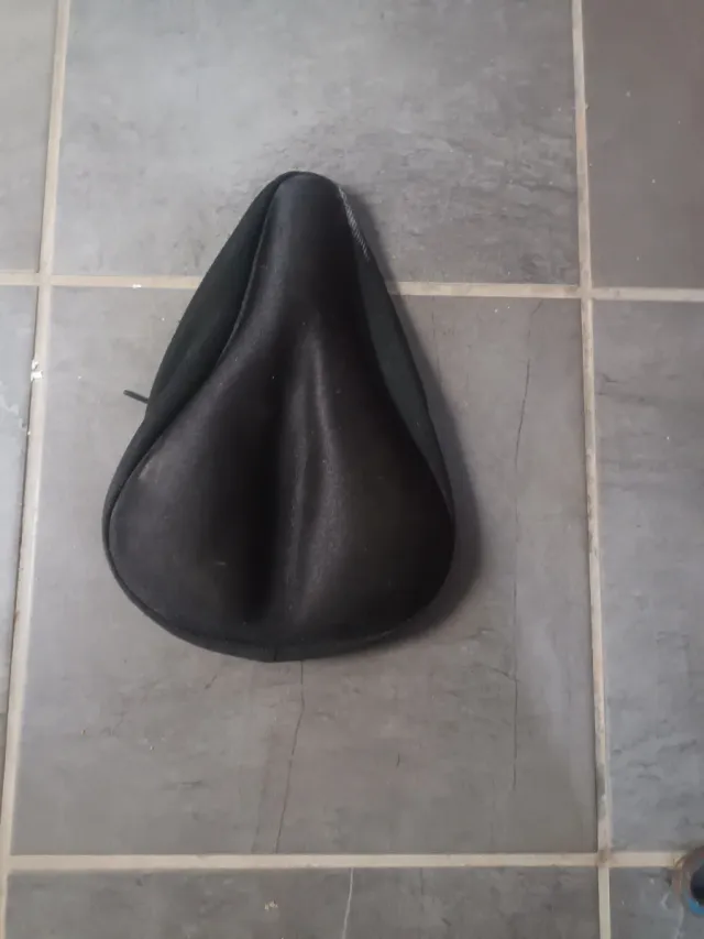 Funda sillín bicicleta negra