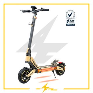 Patinete Eléctrico Tank M41 Crema