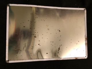 Tintín y Milú Orange Chapa Publicitaria Vintage