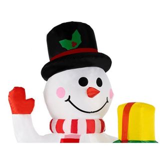 Pupazzo di Neve Gigante LED Muñeco Nieve Inflable