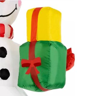 Pupazzo di Neve Gigante LED Muñeco Nieve Inflable