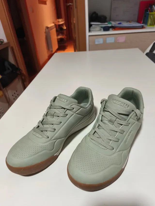 Playeras Skechers Mujer Talla 37 Verde