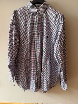 Camisa Ralph Lauren cuadros hombre Talla 2XB