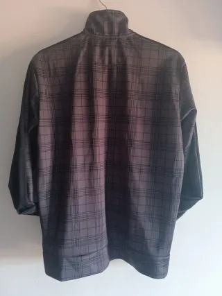 Cazadora de entretiempo a cuadros