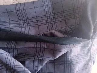 Cazadora de entretiempo a cuadros