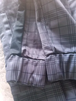 Cazadora de entretiempo a cuadros