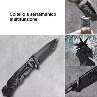 Kit sopravvivenza survival emergenza outdoor EDC