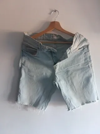 Shorts vaqueros estilo desgastados, nuevos