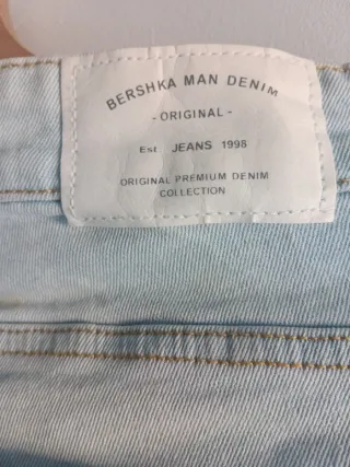 Shorts vaqueros estilo desgastados, nuevos