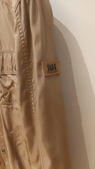 Cazadora hombre beige