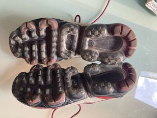 Nike VaporMax Scarpe da Ginnastica Beige/Rosso