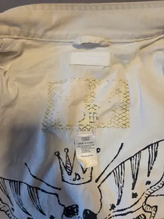 Cazadora Diesel estilo motero Beige