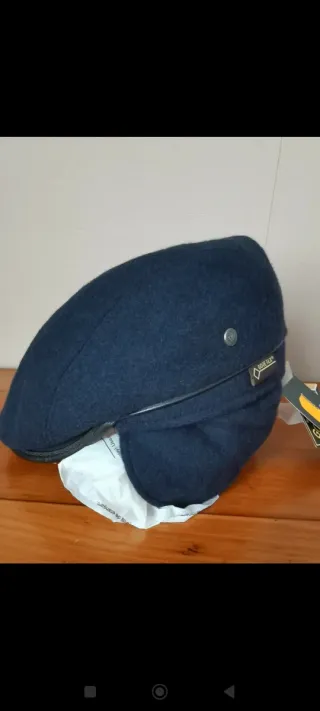 Gorra Wegener Talla 55 Gore-Tex Orejeras,nueva.