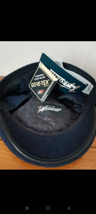 Gorra Wegener Talla 55 Gore-Tex Orejeras,nueva.