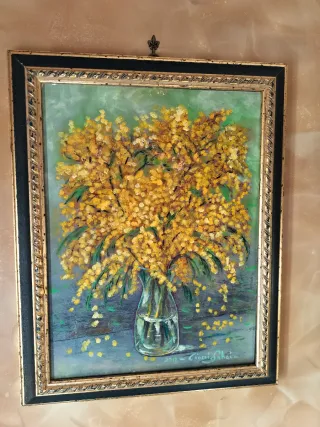 Quadro Mimosa con Cornice