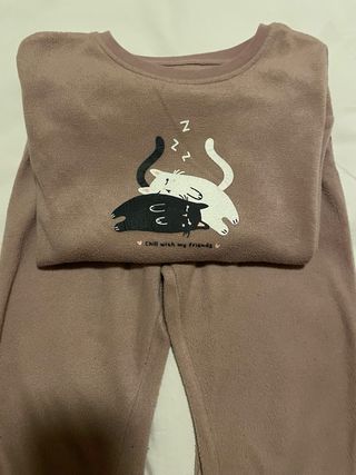 Pijama niña polar Kiabi 8-9 años