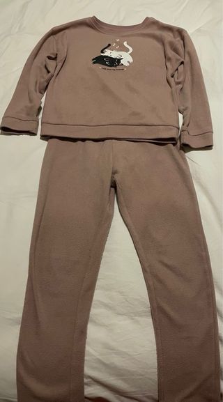 Pijama niña polar Kiabi 8-9 años