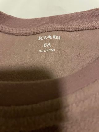 Pijama niña polar Kiabi 8-9 años