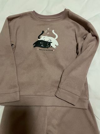 Pijama niña polar Kiabi 8-9 años