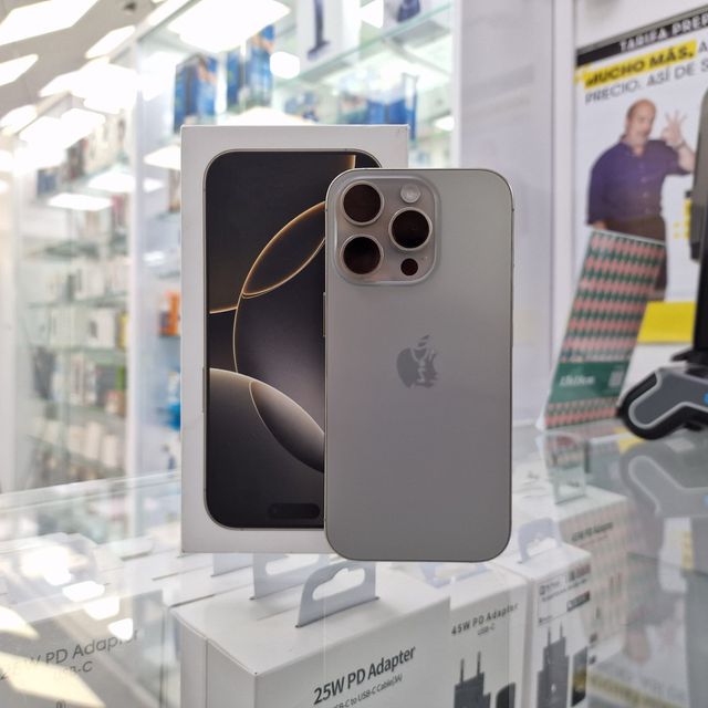 IPhone 16 Pro 128GB Natural Titanium Semi Nuevo