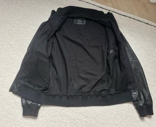 Chaqueta de cuero Zara Talla L