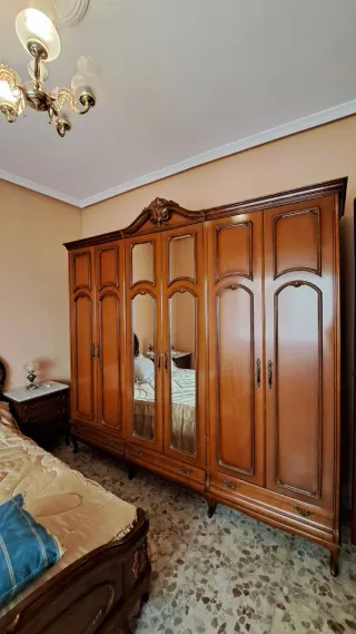 Dormitorio completo estilo años 90