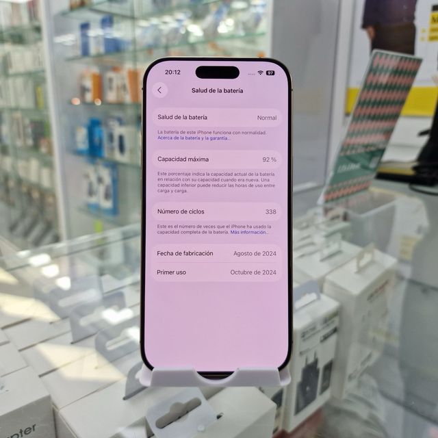 Apple IPhone 16 Pro 128GB Dorado Usado