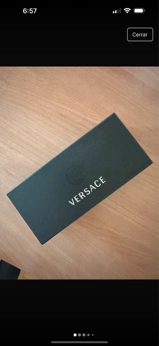 Occhiali Versace neri