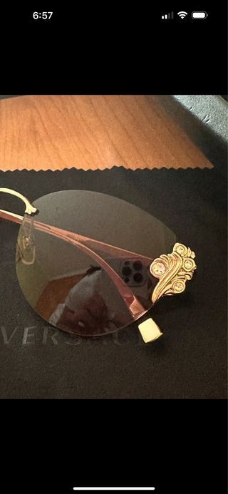 Occhiali Versace neri