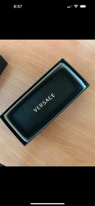 Occhiali Versace neri